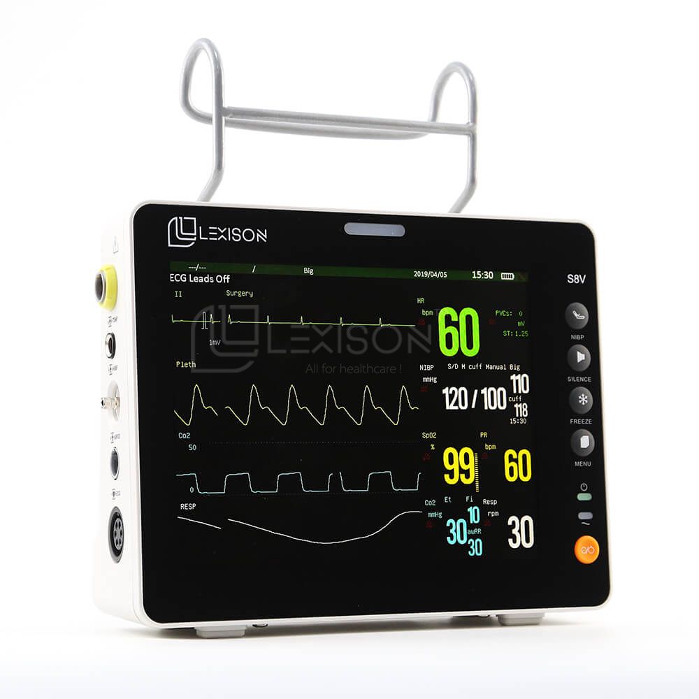 PPM-S8V High Quality 8inch Multi-parameter Veterinary Monitor